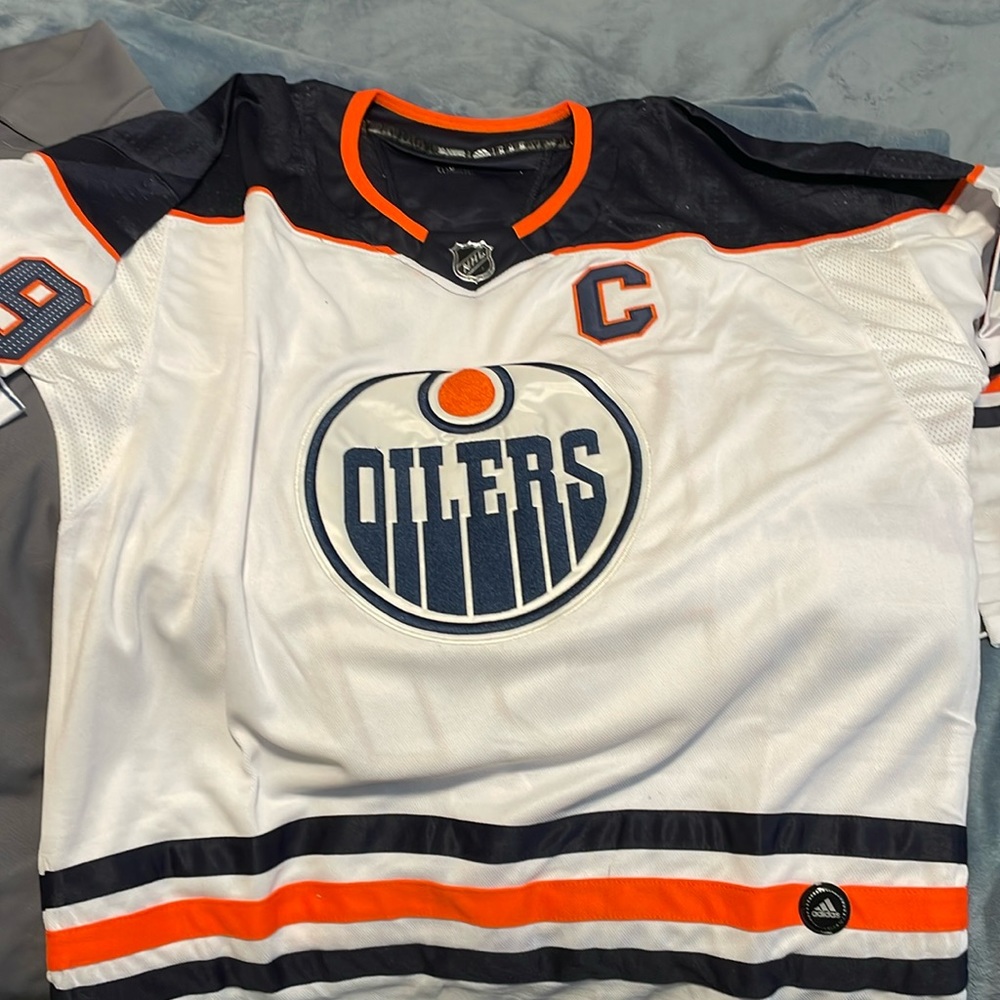 Connor McDavid Adidas Home Alternate Jersey. Size 54 (Men’s Large)